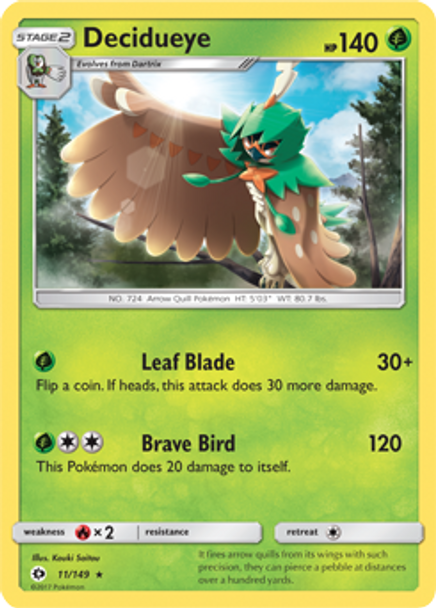 SM01-011/149R Decidueye