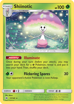 SM01-SUM-017/149HR Shiinotic (Holo)