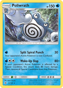 SM01-SUM-032/149HR Poliwrath (Holo)