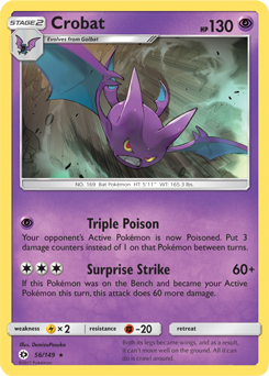 SM01-SUM-056/149HR Crobat (Holo)