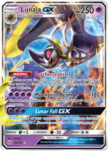 SM01-066/149SR Lunala GX (Holo)