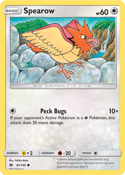 SM01-SUM-097/149C Spearow