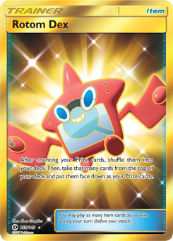 SM01-SUM-159/149SEC Rotom Dex (Holo)