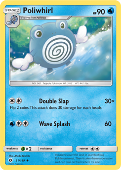 SM01-SUM-031/149UC Poliwhirl (Reverse Holo)