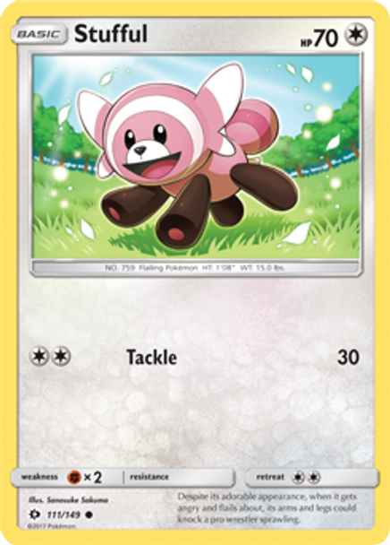 SM01-SUM-111/149C Stufful (Reverse Holo)