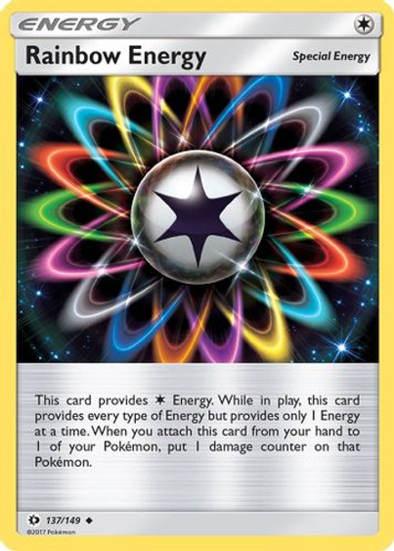 SM01-137/149UC Rainbow Energy (Reverse Holo)