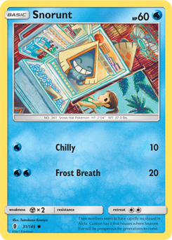 SM02-GRI-031/145C Snorunt