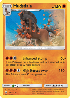 SM02-GRI-076/145HR Mudsdale (Holo)