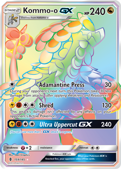 SM02-GRI-159/145SEC Kommo-o GX (Holo)