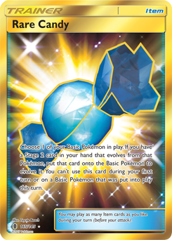 SM02-GRI-165/145SEC Rare Candy (Holo)
