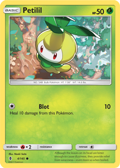 SM02-GRI-004/145C Petilil (Reverse Holo)