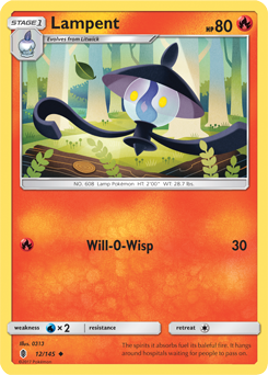 SM02-GRI-012/145UC Lampent (Reverse Holo)