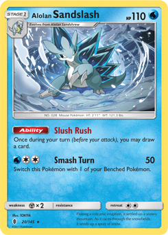 SM02-GRI-020/145R Alolan Sandslash (Reverse Holo)