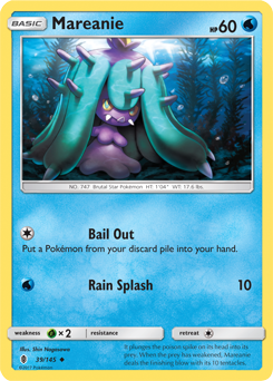 SM02-GRI-039/145UC Mareanie (Reverse Holo)