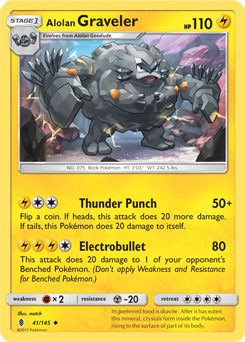 SM02-GRI-041/145UC Alolan Graveler (Reverse Holo)