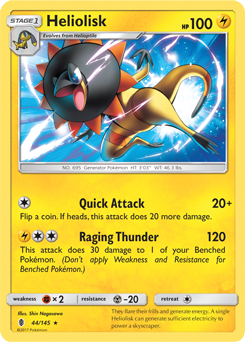 SM02-GRI-044/145R Heliolisk (Reverse Holo)