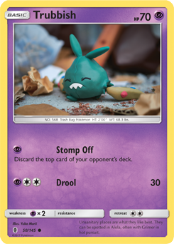 SM02-GRI-050/145C Trubbish (Reverse Holo)