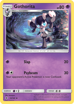 SM02-GRI-053/145UC Gothorita (Reverse Holo)