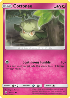 SM02-GRI-090/145C Cottonee (Reverse Holo)