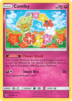 SM02-GRI-093/145HR Comfey (Reverse Holo)