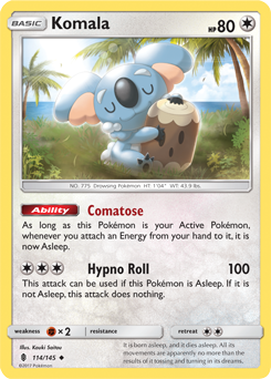 SM02-GRI-114/145UC Komala (Reverse Holo)