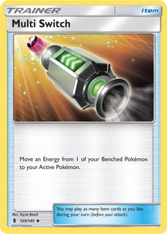 SM02-GRI-129/145UC Multi Switch (Reverse Holo)