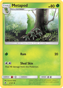 SM03-BUS-002/147UC Metapod