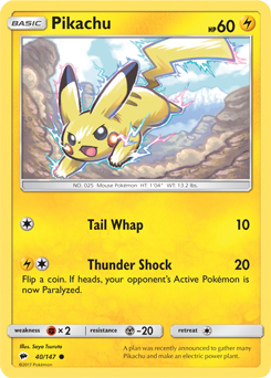 SM03-BUS-040/147C Pikachu