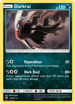 SM03-BUS-087/147HR Darkrai (Holo)