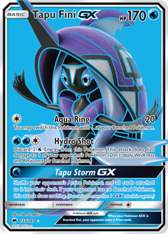 SM03-BUS-133/147UR Tapu Fini GX (Full Art) (Holo)