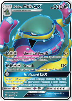 SM03-BUS-138/147UR Alolan Muk GX (Full Art) (Holo)