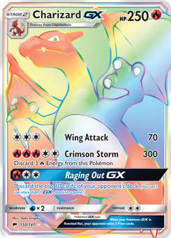 SM03-BUS-150/147SEC Charizard GX (Holo)