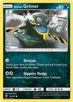 SM03-BUS-083/147C Alolan Grimer (Reverse Holo)