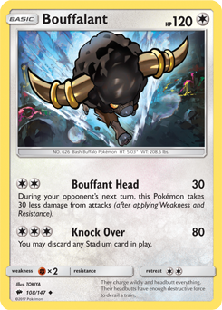 SM03-BUS-108/147UC Bouffalant (Reverse Holo)