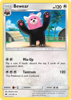 SM03-BUS-111/147R Bewear (Reverse Holo)