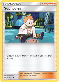 SM03-BUS-123/147UC Sophocles (Reverse Holo)