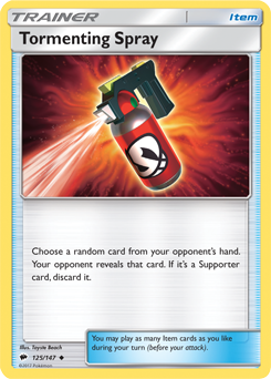 SM03-BUS-125/147UC Tormenting Spray (Reverse Holo)
