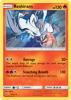 SM03A-SLG-014/73HR Reshiram (Holo)