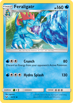 SM03A-SLG-020/73UC Feraligatr