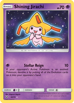SM03A-SLG-042/73UR Shining Jirachi (Holo)