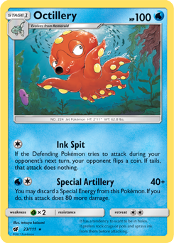 SM04-CIN-023/111R Octillery (Reverse Holo)