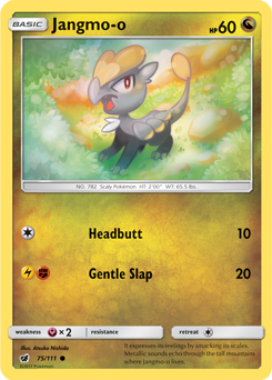 SM04-CIN-075/111C Jangmo-o (Reverse Holo)