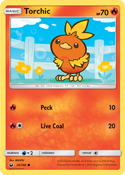 SM07-CES-026/168C Torchic