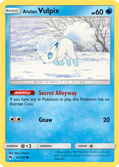 SM08-LOT-053/214C Alolan Vulpix (Reverse Holo)