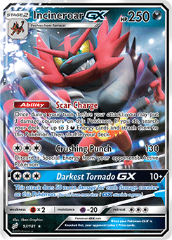 SM09-TEU-097/181UR Incineroar GX (Holo)