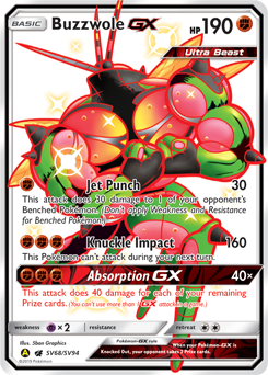 SM11B-HIF-068/94SV Buzzwole GX (Holo)