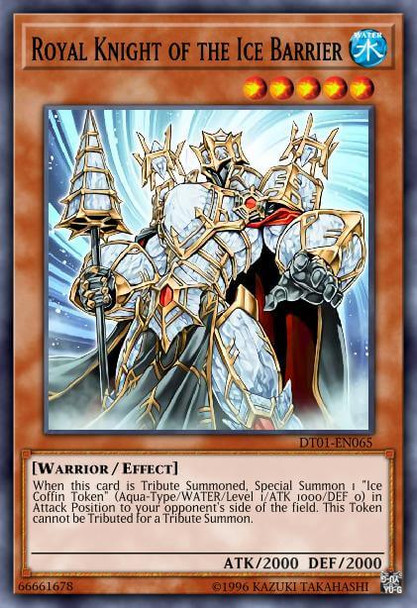 HAC1-EN032 Royal Knight of the Ice Barrier (Common) <1st>