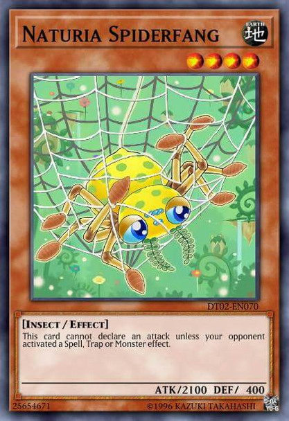 HAC1-EN098 Naturia Spiderfang (Duel Terminal Technology Common) <1st>
