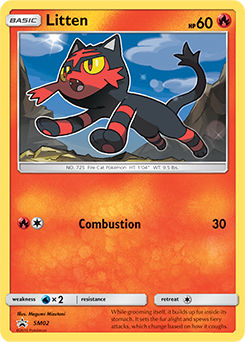 [SMP-002] Litten (Holo)