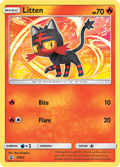 [SMP-023] Litten (Holo)